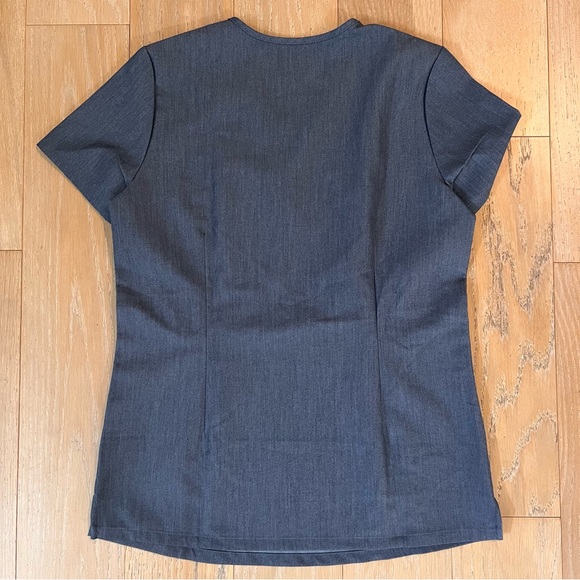 FIGS Heather Denim Scrub Set- XXS - Picture 3 of 7